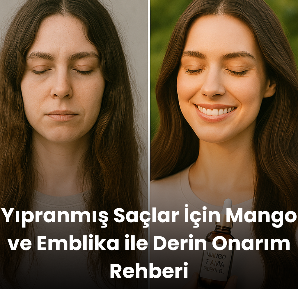 Yıpranmış Saçlara Mango ve Amla ile Derin Onarım