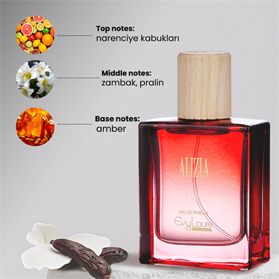 EvyLaure Alizia Kadın Parfümü | EDP | Meyvemsi ve Çiçeksi Koku | 50 ml