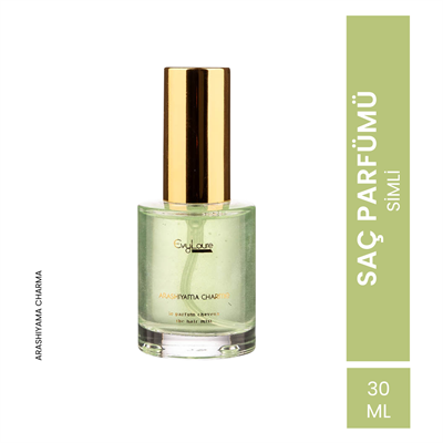 EvyLaure Arashiyama Charme Simli Saç Parfümü - Kalıcı ve Canlandırıcı Hair Mist 30 ml