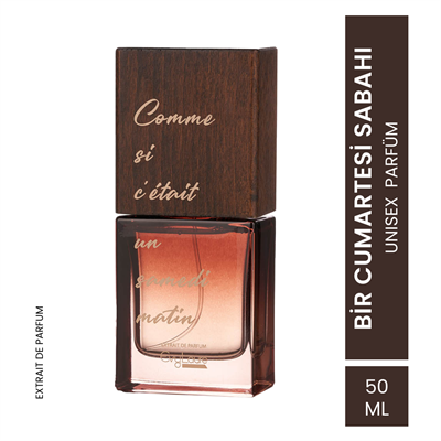 EvyLaure Bir Cumartesi Sabahıymış Gibi Unisex Parfüm | Fresh ve Zarif | 50 ml