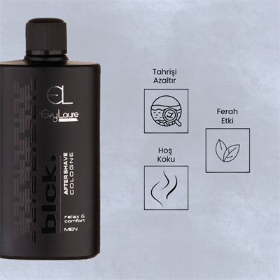 EvyLaure Blck. Erkek Tıraş Kolonyası | Ferahlatıcı After Shave Cologne | 50 ml