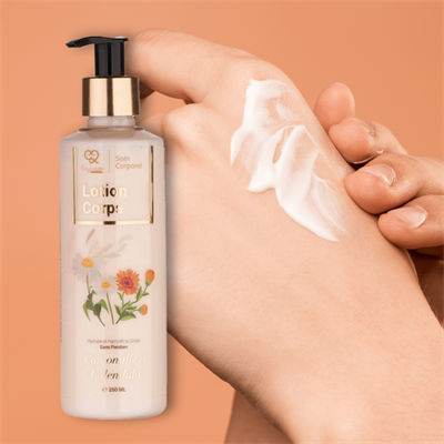 EvyLaure Camomille Et Calendula Vücut Losyonu | Aynısefa Ekstraktlı Yoğun Nemlendirme | 250 ml