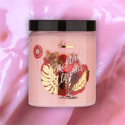 EvyLaure Cocktail Alégria Body Butter | Mango Ekstraktlı Yoğun Vücut Nemlendirici | 280 ml