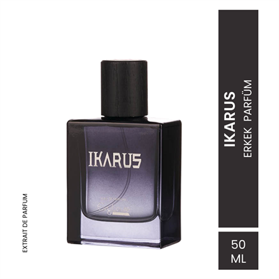EvyLaure Ikarus Erkek Parfümü | Odunsu ve Baharatlı Koku | EDP | 50 ml