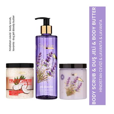 EvyLaure Doğal Arınma Ritüeli: Lavanta Esintisi ve Tropikal Yumuşaklık Bir Arada