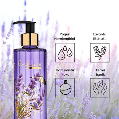 EvyLaure Doğal Arınma Ritüeli: Lavanta Esintisi ve Tropikal Yumuşaklık Bir Arada