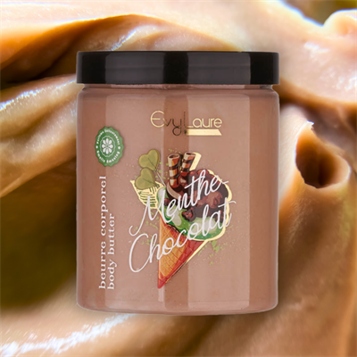 EvyLaure Menthe Chocolat Body Butter | Çikolata ve Nane Ekstraktlı Yoğun Nemlendirici | 280 ml