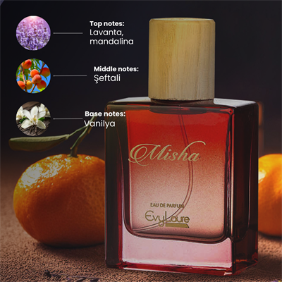 EvyLaure Misha Kadın Parfümü | EDP | Çiçeksi ve Meyvemsi Koku | 50 ml