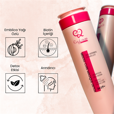 EvyLaure Misogi Profesyonel Şampuan - Biotin & Arginine ile  Arındırıcı & Nemlendirici 250 ml