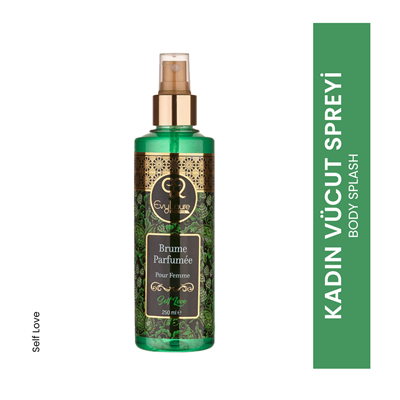 EvyLaure Self Love Kadın Parfümistik Vücut Spreyi | Gün Boyu Ferah Esans | 250 ml 