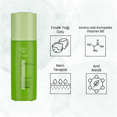 EvyLaure Suijin Profesyonel Saç Bakım Seti | Nemlendirici Şampuan, Maske ve Serum | Aminoasit Kompleksi ve Vitamin B5