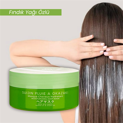 EvyLaure Suijin Profesyonel Saç Bakım Seti | Nemlendirici Şampuan, Maske ve Serum | Aminoasit Kompleksi ve Vitamin B5