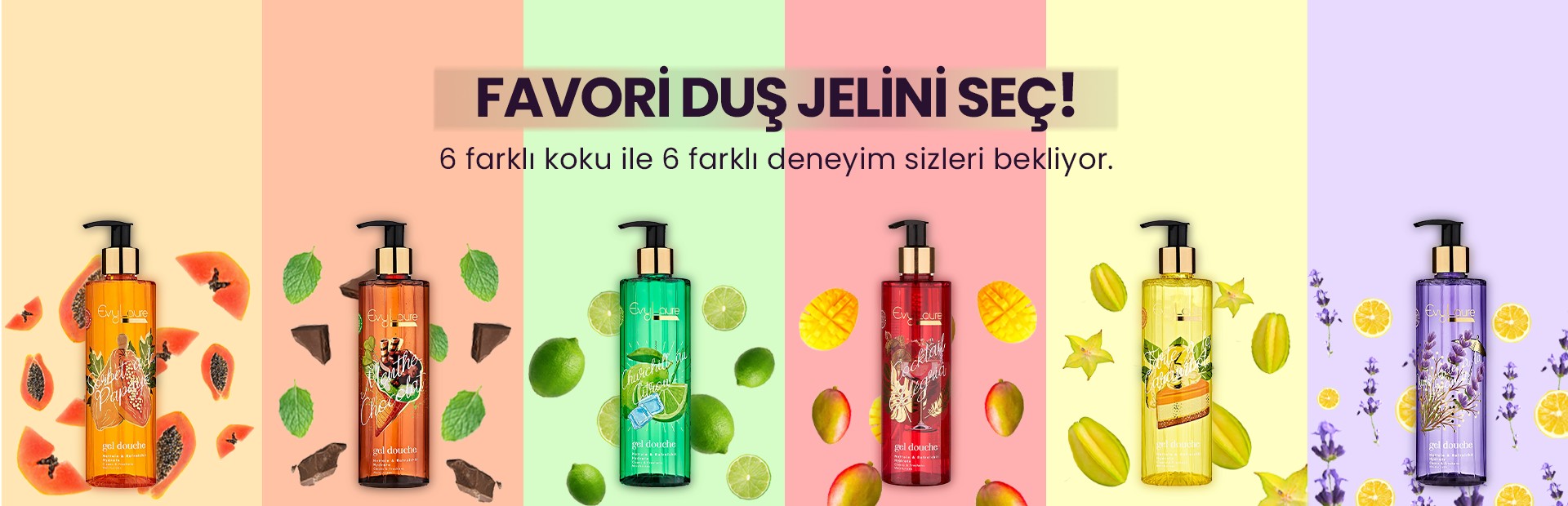 FAvori Duş Jelini Seç