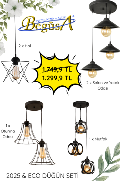 2025 Düğün Seti - Eco Seri