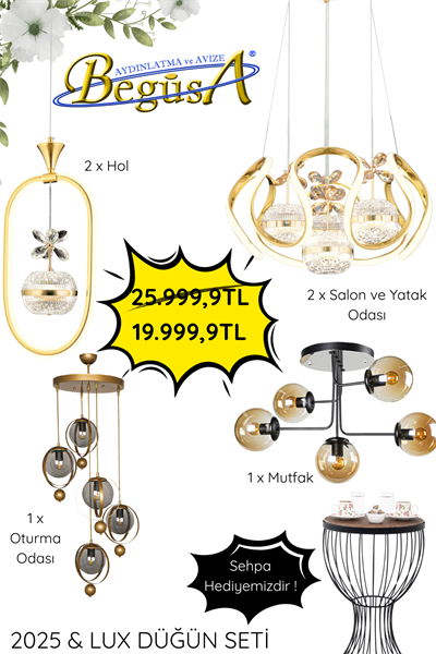 2025 Düğün Seti - Lux Seri