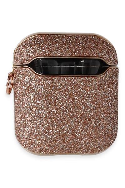 Apple Airpods 2 (2.nesil) Spell Simli Kılıf - Rose Gold