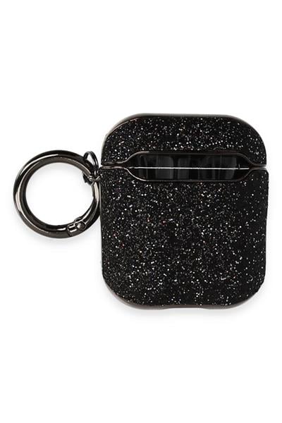 Apple Airpods 2 (2.nesil) Spell Simli Kılıf - Siyah