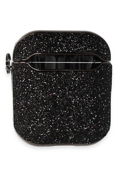 Apple Airpods 2 (2.nesil) Spell Simli Kılıf - Siyah