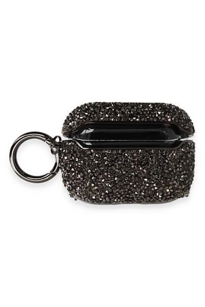 Apple Airpods Pro 2 (2.nesil) Mira Taşlı Kılıf - Siyah