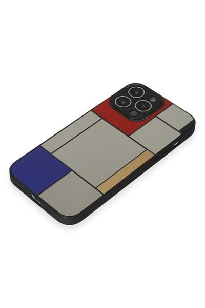 Apple iPhone 14 Pro Max Kılıf Mirror Desenli Kapak