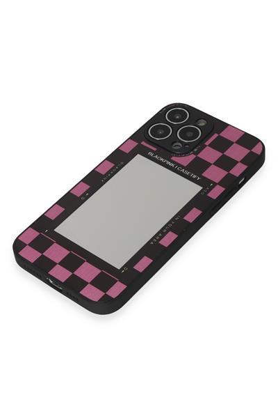 Apple iPhone 14 Pro Max Kılıf Mirror Desenli Kapak