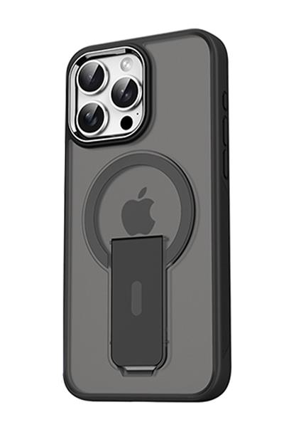 Apple iPhone 14 Pro Tork Magsafe Standlı Kapak - Siyah