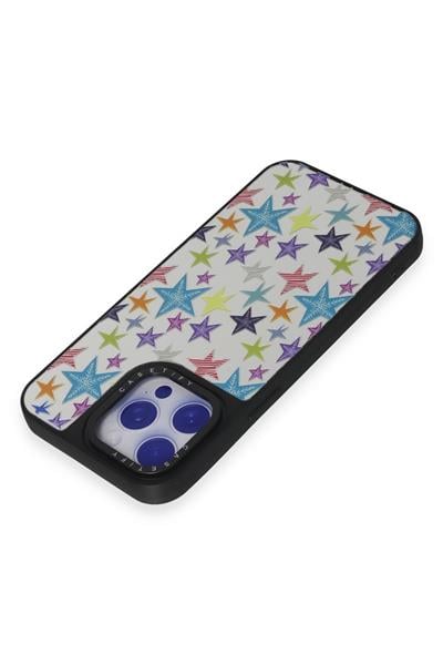 Apple iPhone 15 Pro Kılıf Mirror Desenli Kapak