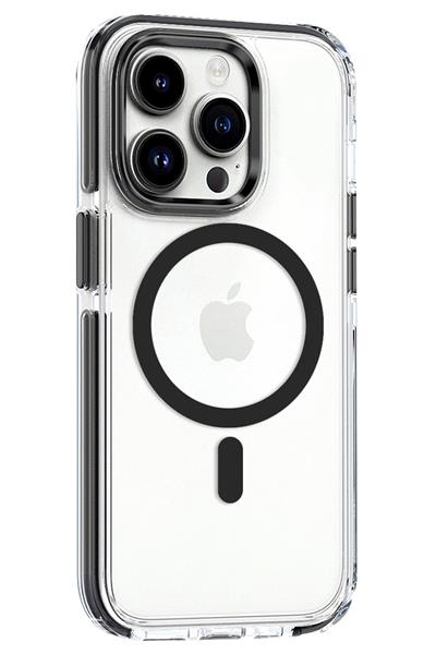 Apple iPhone 15 Pro Max Bella Magsafe Kapak - Siyah