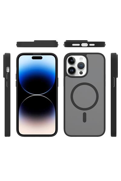 Apple iPhone 15 Pro Max Jota Magsafe Kapak - Siyah