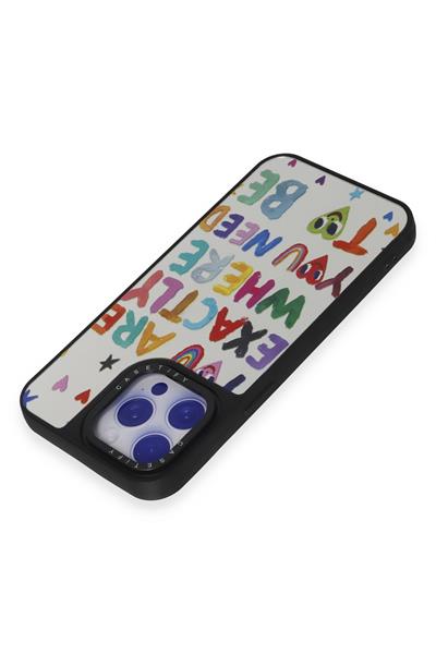 Apple iPhone 15 Pro Max Kılıf Mirror Desenli Kapak