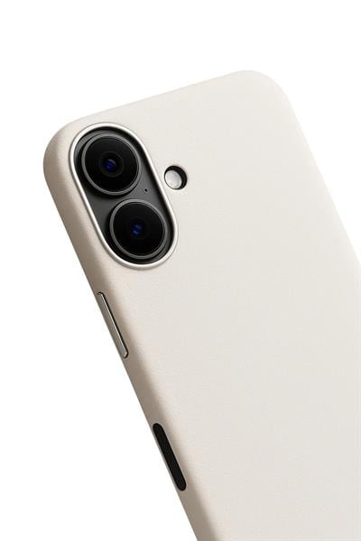 Apple iPhone 17 MagSafe Uyumlu Deri Telefon Kılıfı – Beyaz Wonder Seri