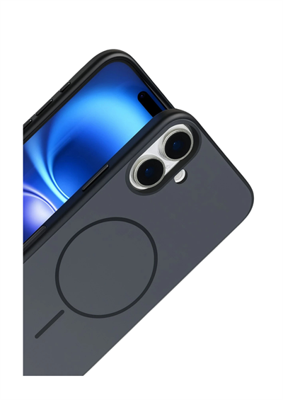 Apple iPhone 17 MagSafe Uyumlu Neva Serisi Telefon Kılıfı – Siyah