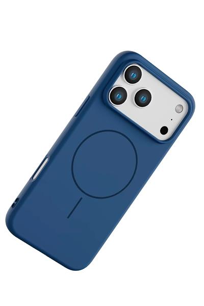 Apple iPhone 17 Pro MagSafe Uyumlu Jully Serisi Telefon Kılıfı - Lacivert