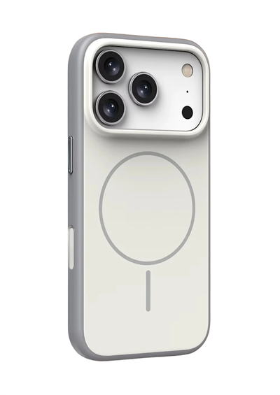 Apple iPhone 17 Pro MagSafe Uyumlu Neva Serisi Telefon Kılıfı – Gri