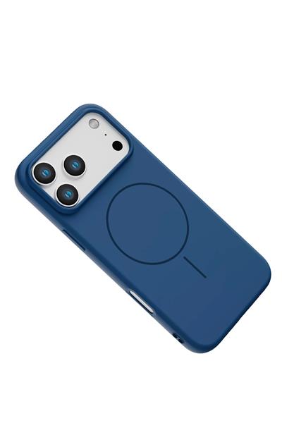 Apple iPhone 17 Pro Max MagSafe Uyumlu Jully Serisi Telefon Kılıfı - Lacivert
