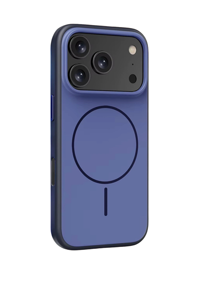 Apple iPhone 17 Pro Max MagSafe Uyumlu Neva Serisi Telefon Kılıfı – Lacivert