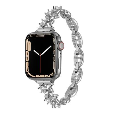Apple Watch 38mm/40mm/41mm Metal Kordon - Gümüş