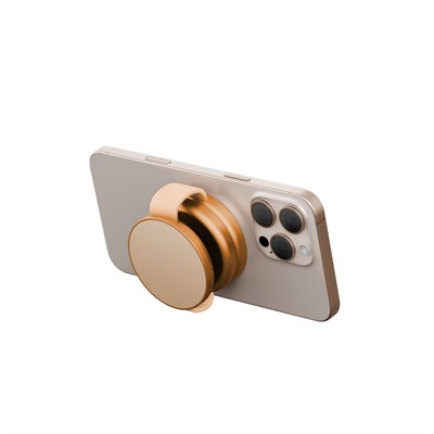 Energea AluMag Trio 3in1 Qi2 Kablosuz Şarj Standı 15W Katlanabilir Manyetik (iPhone, Apple Watch, AirPods) – Turuncu