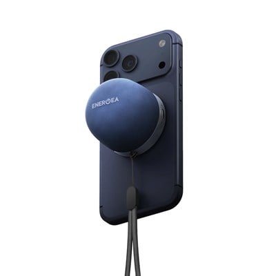 Energea MagAudio Go 3W Bluetooth 5.4 Kablosuz Hoparlör MagSafe Uyumlu Mini Taşınabilir Hoparlör – Mavi