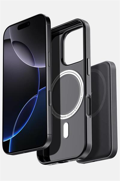 HDD Apple iPhone 16 HBC-300 Beat Magsafe Kılıf - Siyah