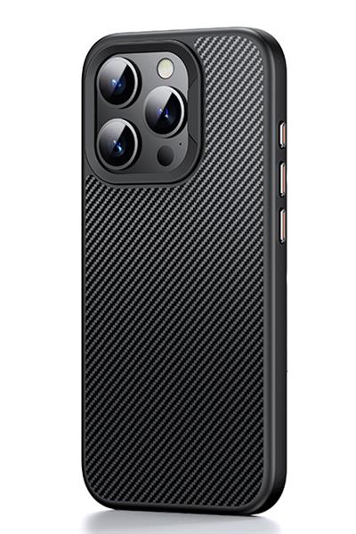 Joko Apple iPhone 14 Pro Dart Karbon Magsafe Kapak - Siyah