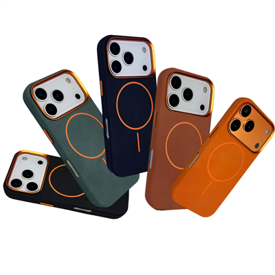 Joko iPhone 17 Pro Max Luno MagSafe Uyumlu Deri Kılıf – Kahverengi