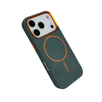 Joko iPhone 17 Pro Max Luno MagSafe Uyumlu Deri Kılıf – Yeşil