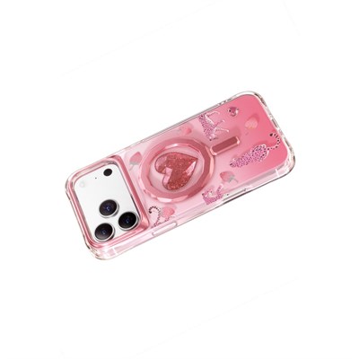 Keephone iPhone 17 Pro Peachy MagSafe Uyumlu Kılıf – Pembe