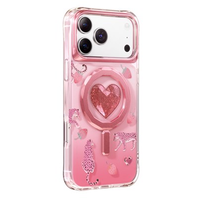 Keephone iPhone 17 Pro Peachy MagSafe Uyumlu Kılıf – Pembe