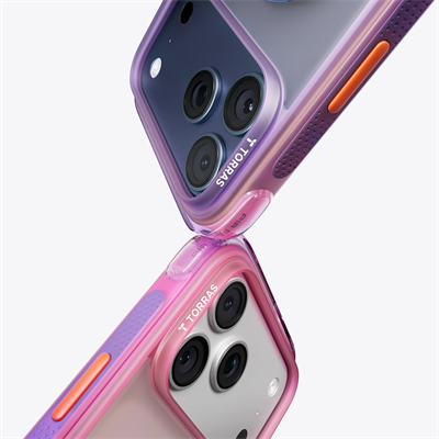 Torras iPhone 17 Pro Max Ostand Spin Air MagSafe Standlı Koruma Kılıf – Mor