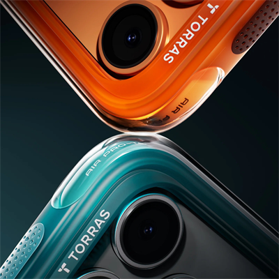 Torras iPhone 17 Pro Ostand Spin Air MagSafe Standlı Koruma Kılıf – Turuncu