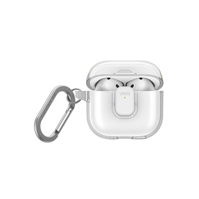 UNIQ AİRPODS KILIFLARIUNIQUNQ183Uniq Airpods 4 (4.nesil) Glase Pro Kilitli Kılıf - Şeffaf
