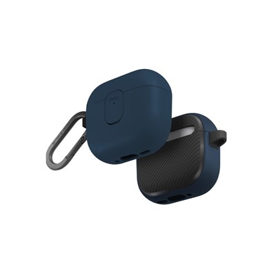 Uniq AirPods 4 (4.nesil) Clyde Kilitli Kılıf – Mavi