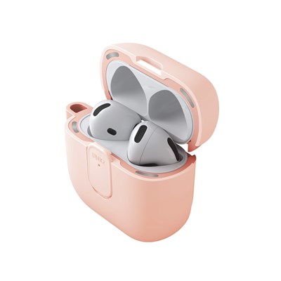 Uniq AirPods 4 (4.nesil) Clyde Kilitli Kılıf – Pembe